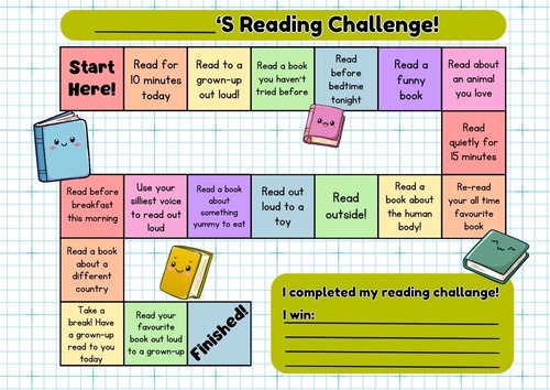Reading challenge tracker