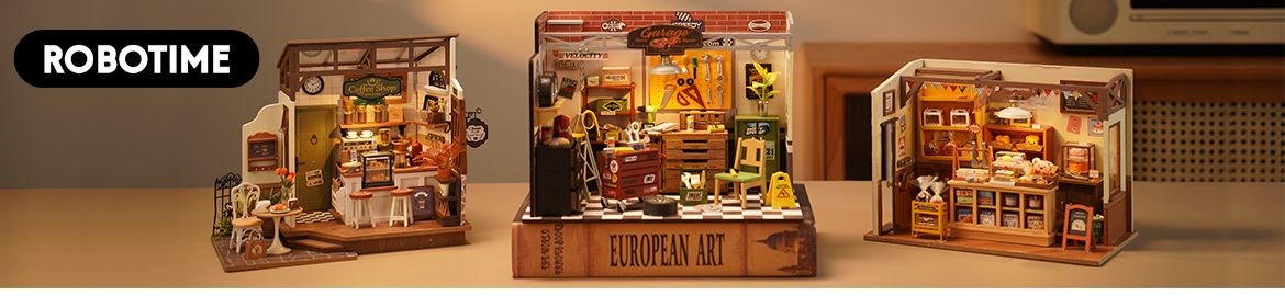 Robotime Rolife ROKR 3D puzzles construction & modelling toys