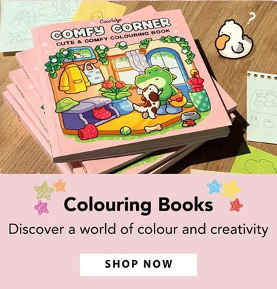 Kids & NonFic Colouring Books Banner