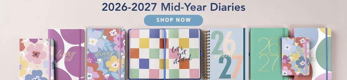 Stationery: Mid-Year Diaries Mid Page Banner